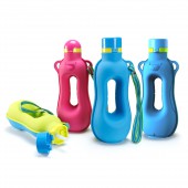 workout silicone water bottle