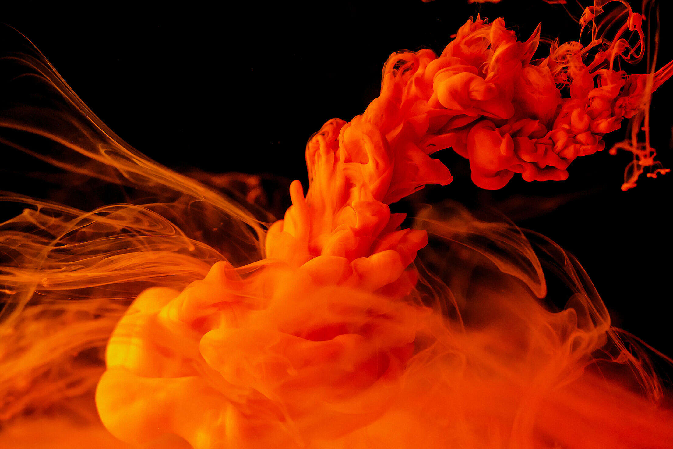 Abstract Red Ink Explosion Free Stock Photo | picjumbo