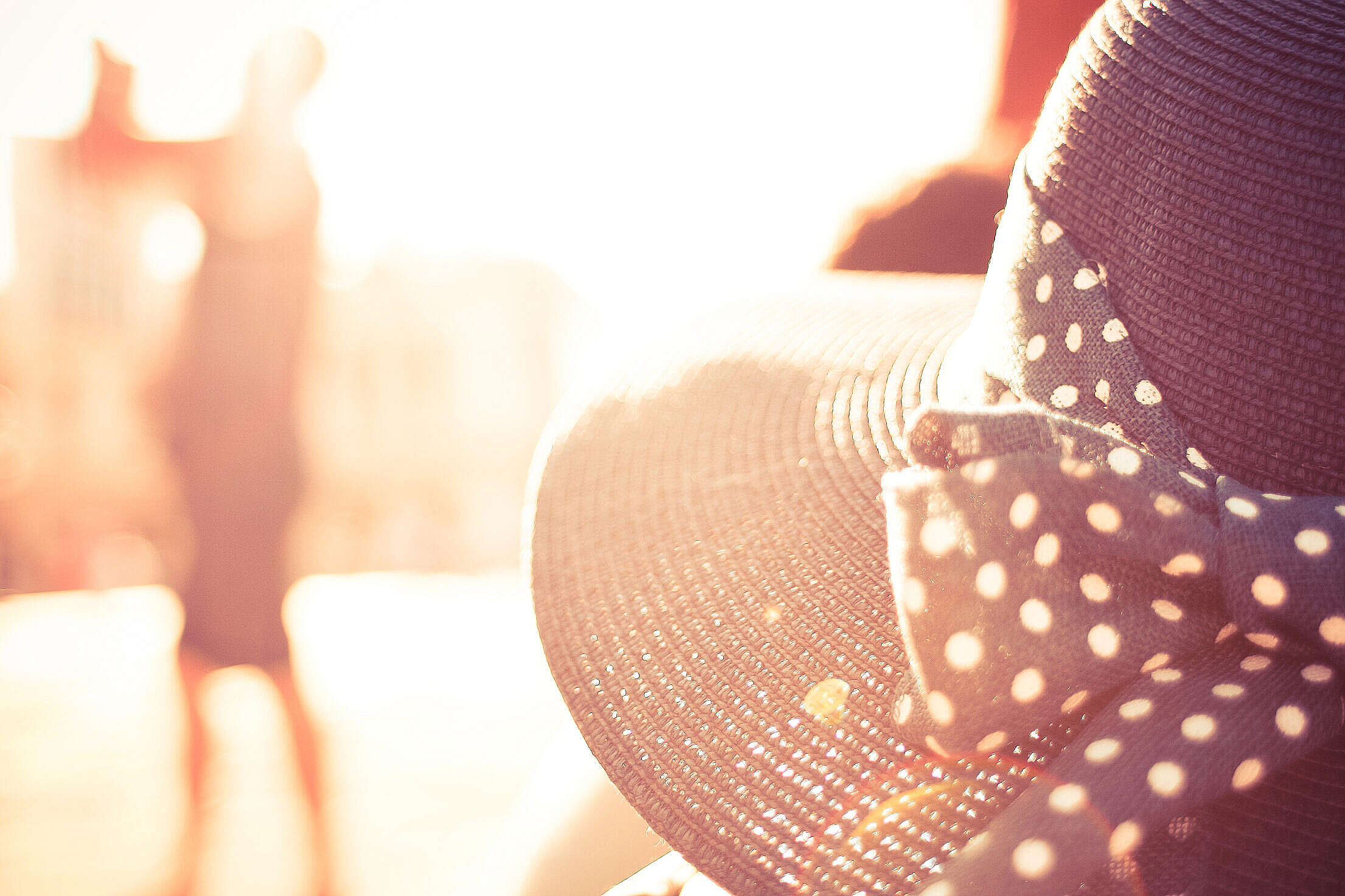 Another Girl Hat in Sunlights Free Stock Photo
