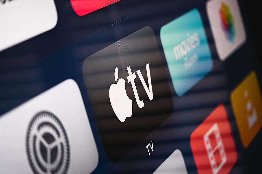 Download Apple TV App Icon FREE Stock Photo