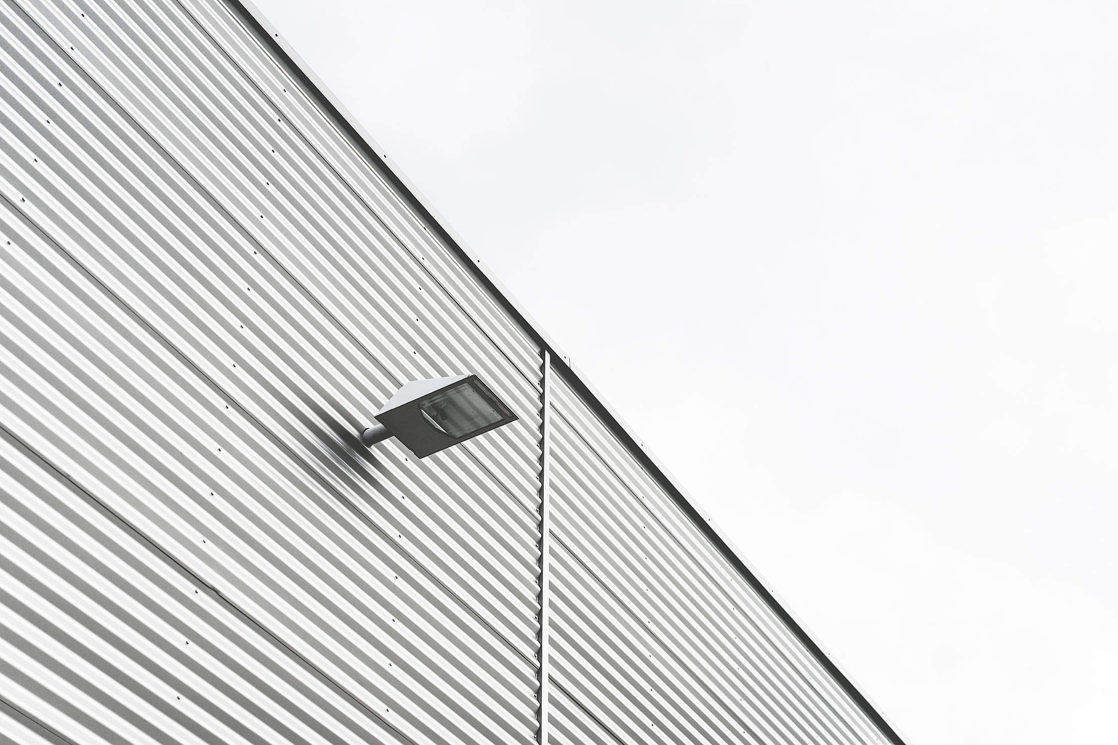 Architecture Minimalism Light on Modern Building Free Stock Photo