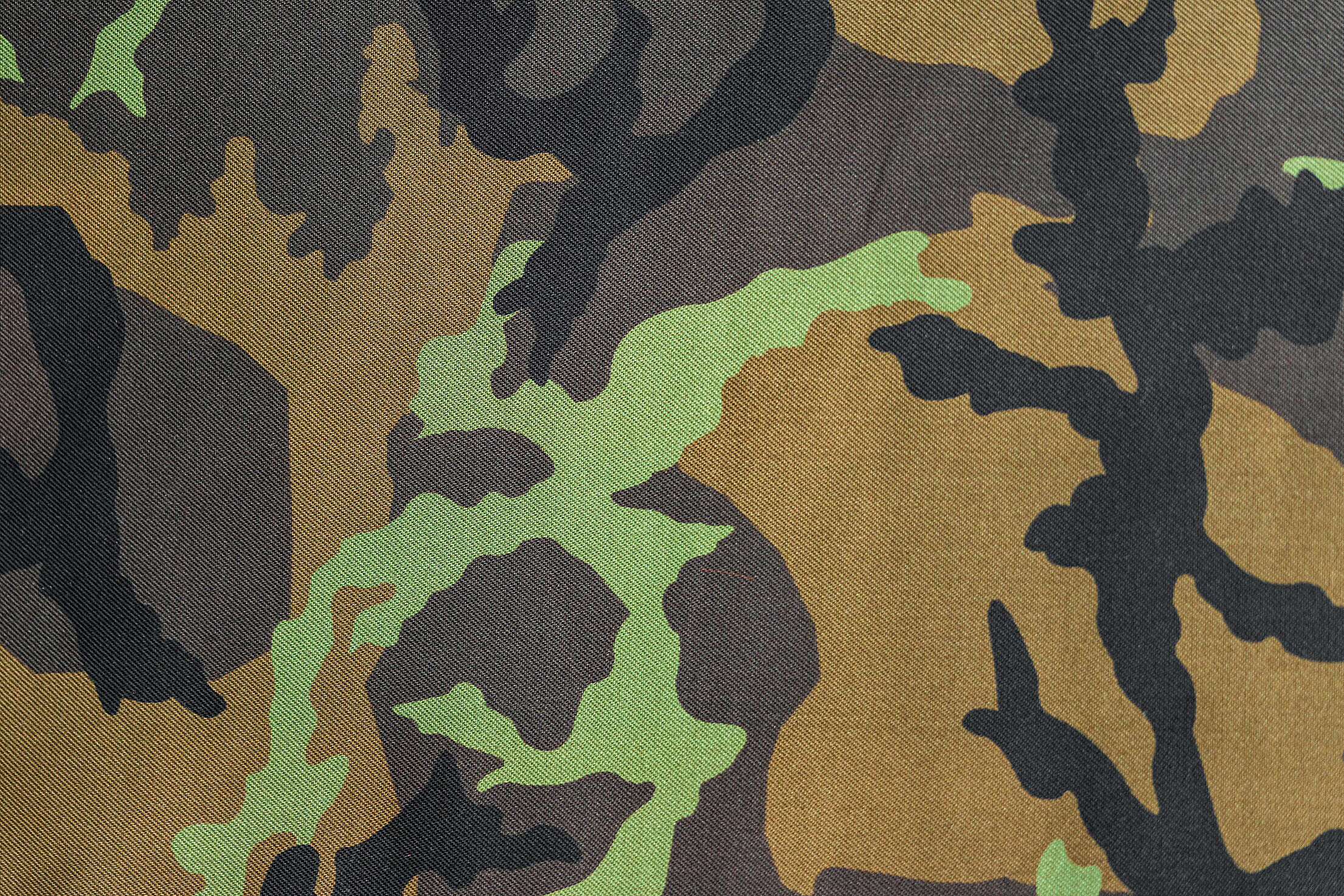 Army Military Texture With Camouflage Pattern Free (Fabric)