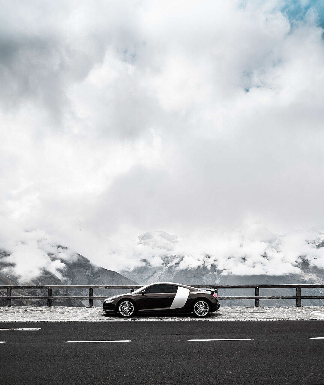 Audi R8 on Grossglockner Quote