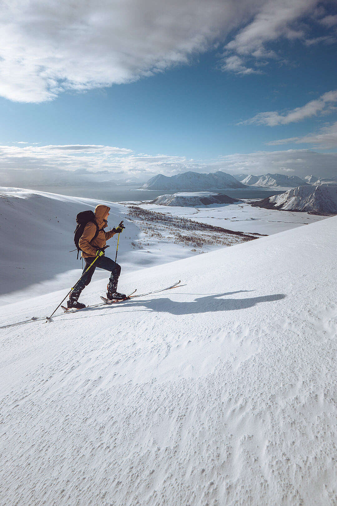 Backcountry Skier in Norway