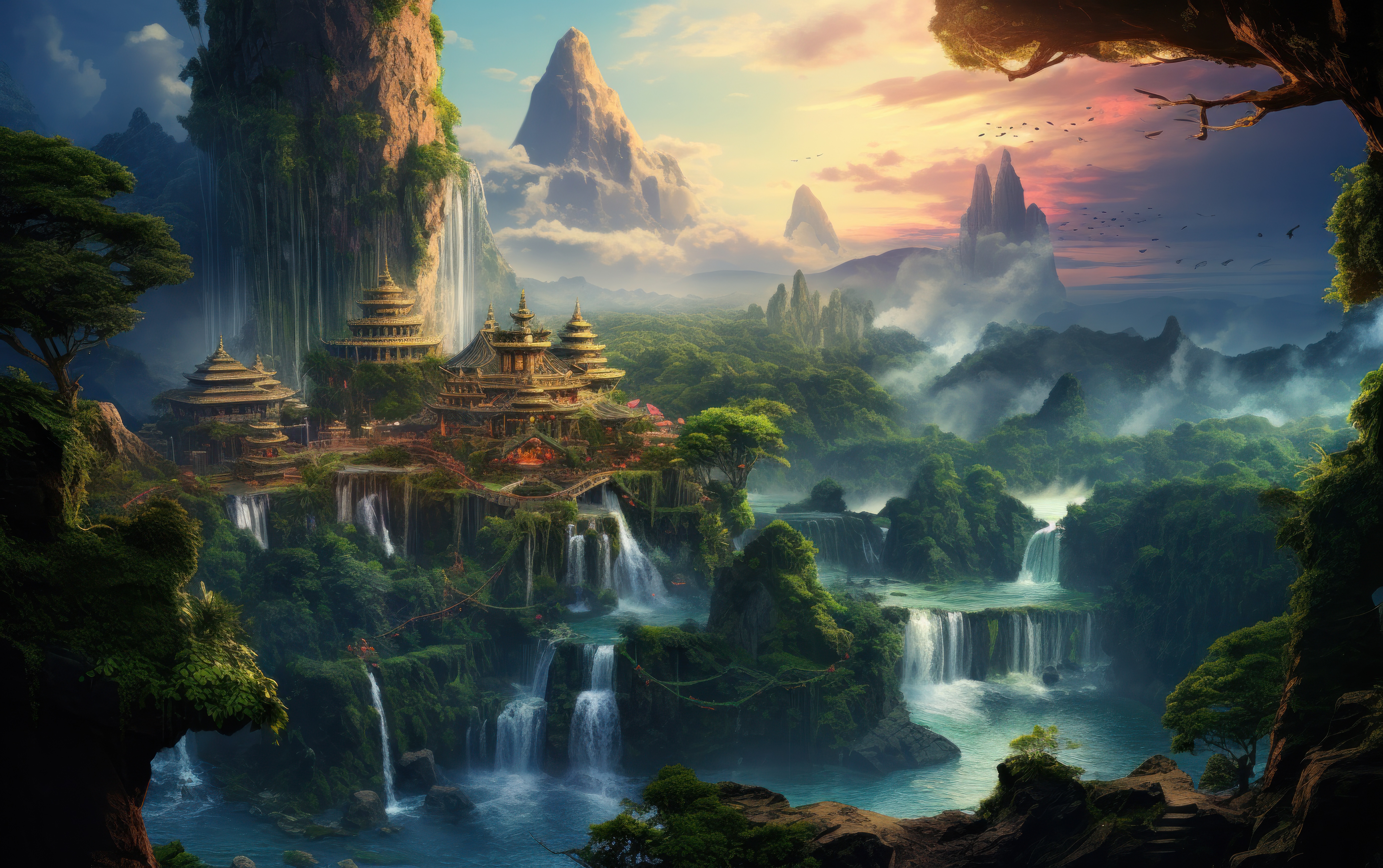 fantasy landscape wallpaper