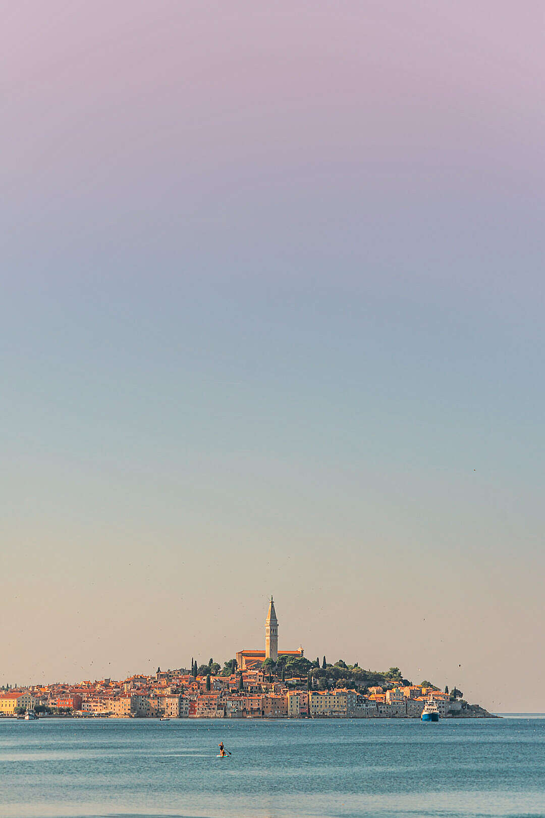 Beautiful Rovinj City in Croatia