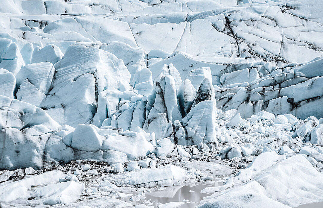 Big Glacier in Iceland