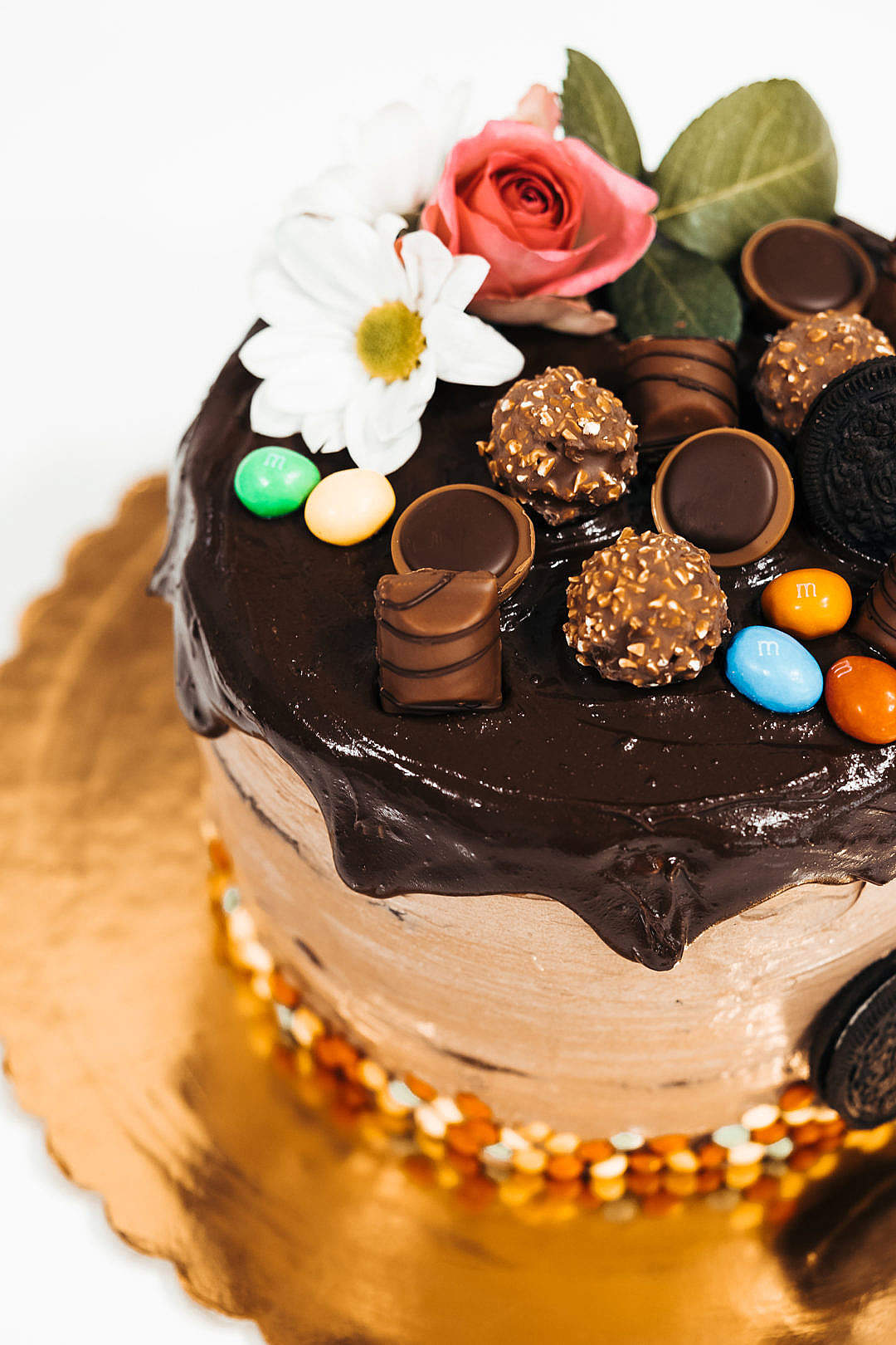 Download Birthday Cake Vertical FREE Stock Photo