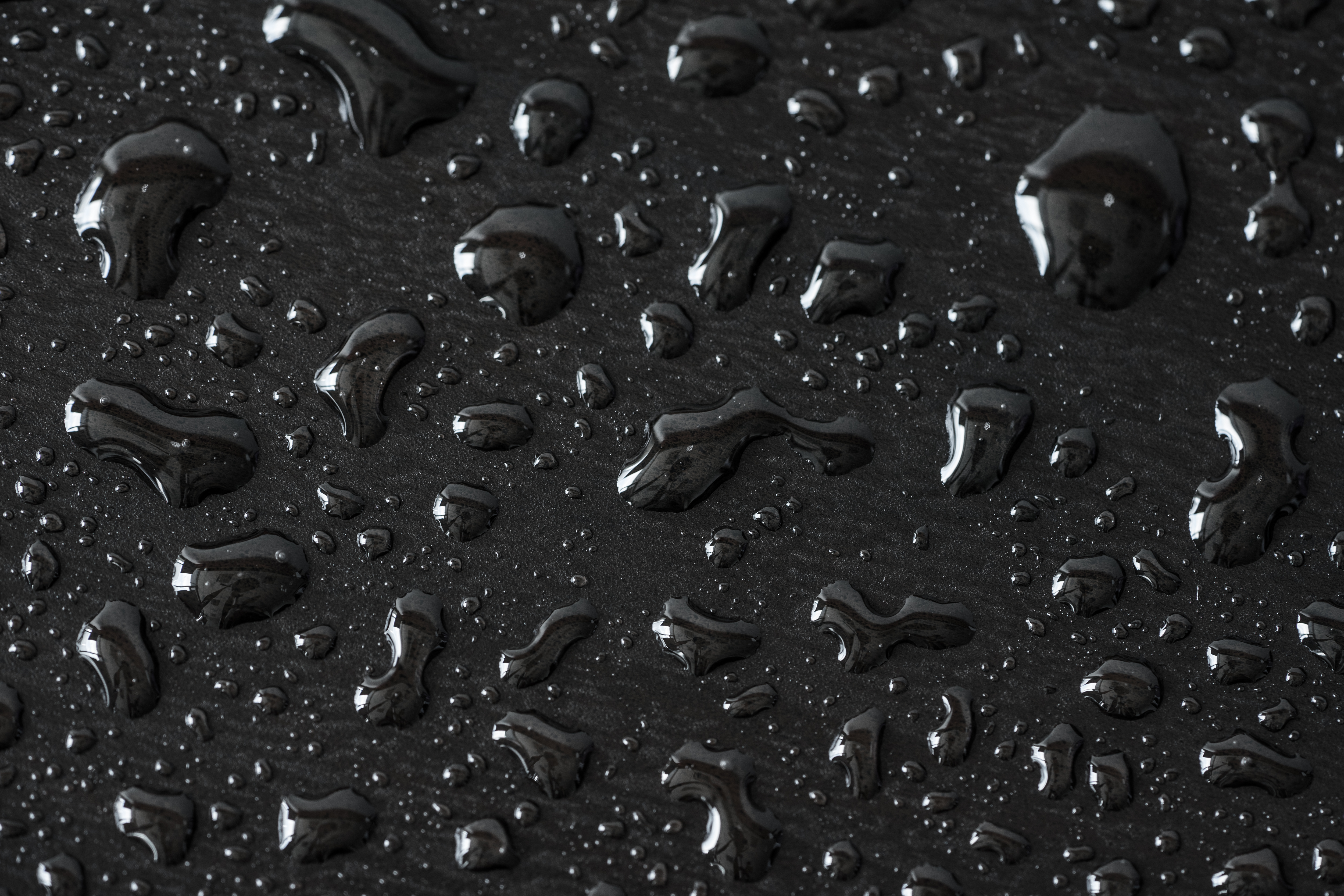 black liquid background