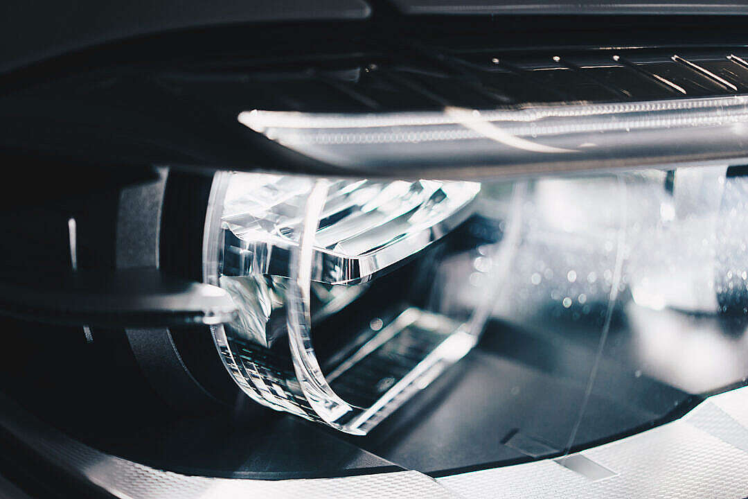 BMW Adaptive LED Lights Close-Up