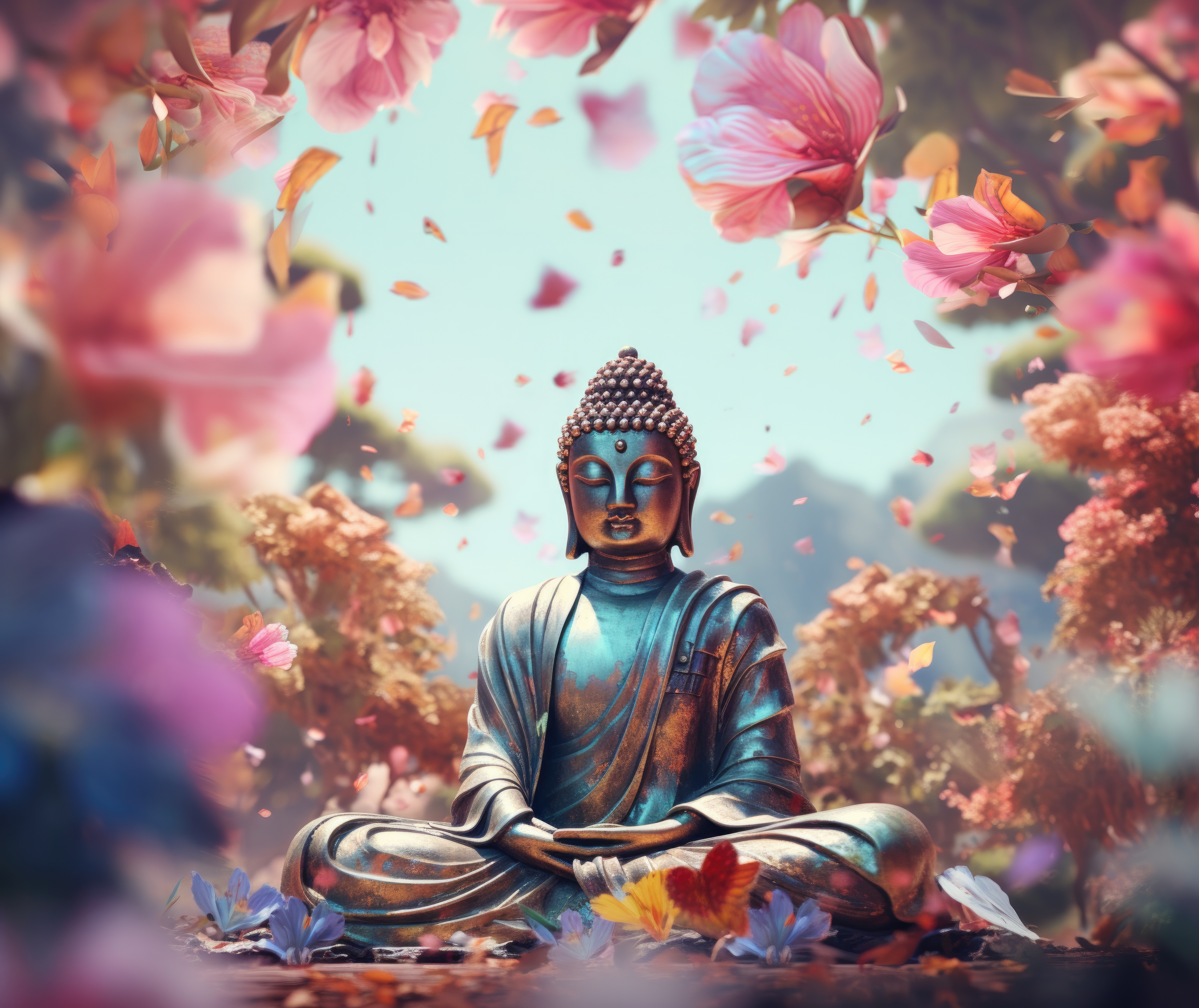 851 Buddha Wallpaper 3d Royalty-Free Images, Stock Photos & Pictures |  Shutterstock