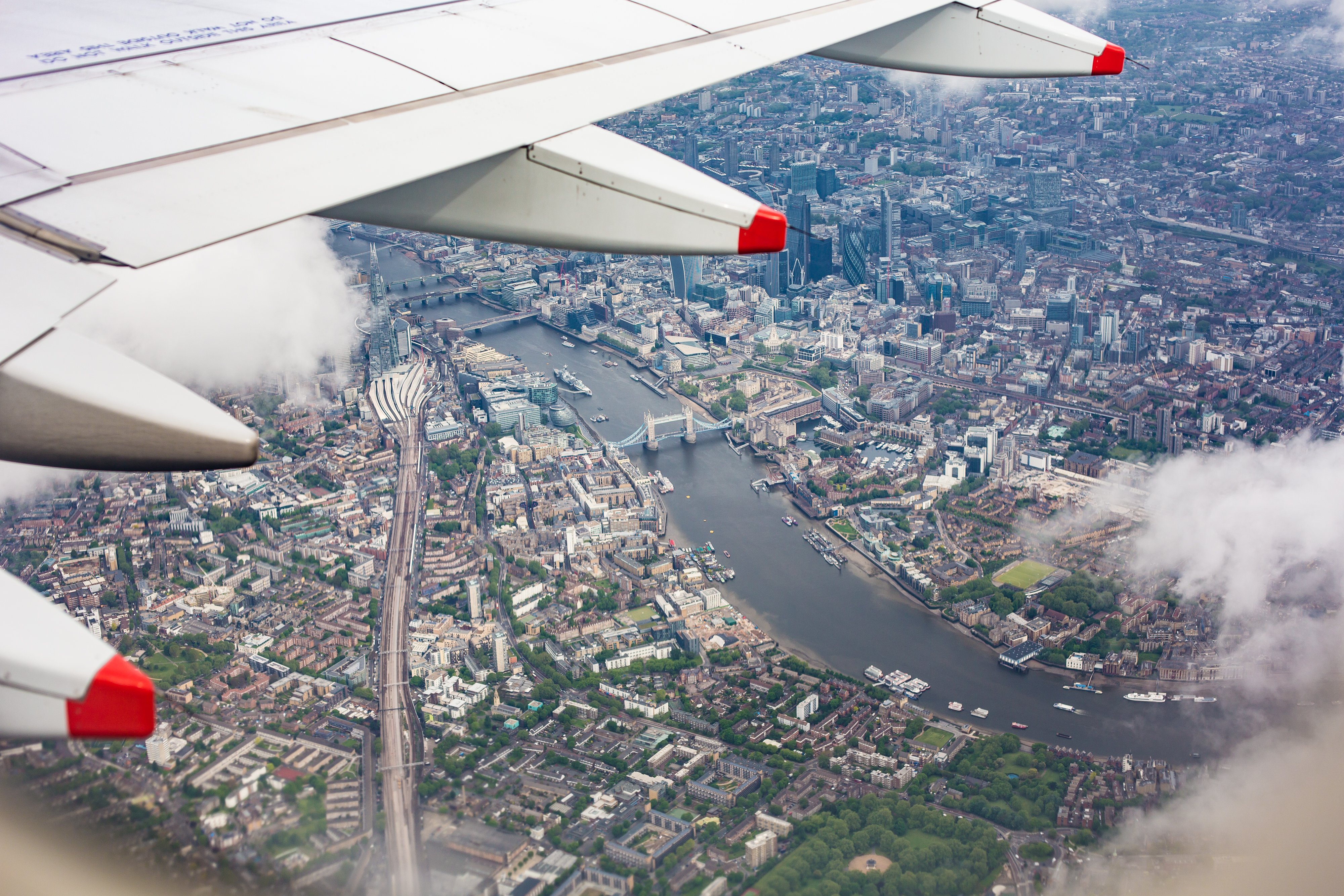 airplane window photography