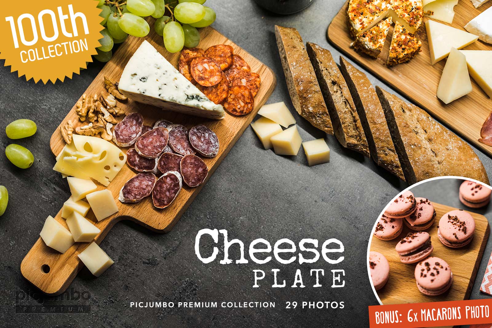 Download hi-res stock photos from our Cheese Plate PREMIUM Collection!