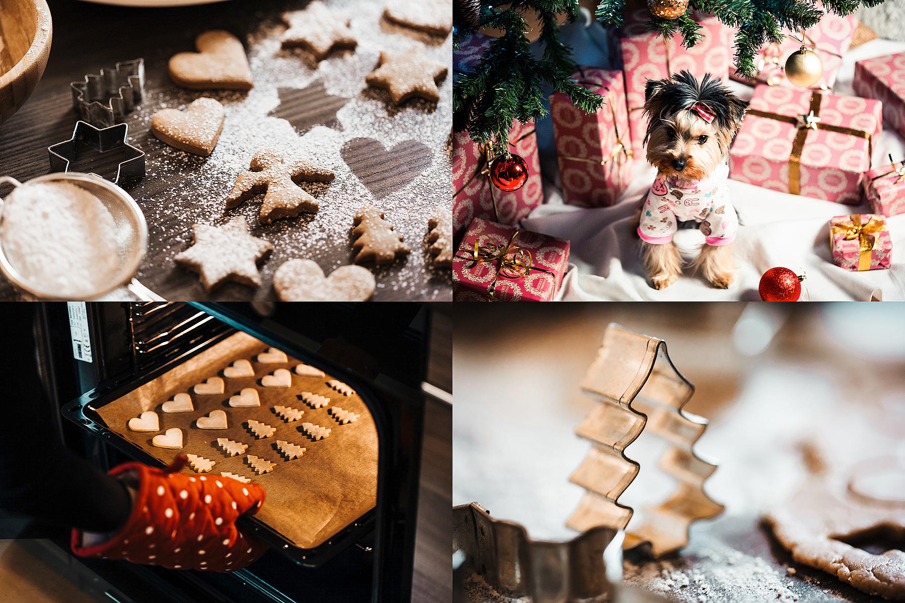 96 hi-res images of Christmas baking, Christmas gifts and decorations and Christmas table setting