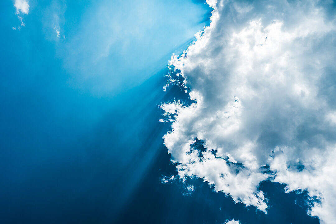 Download Clouds Over the Sun FREE Stock Photo