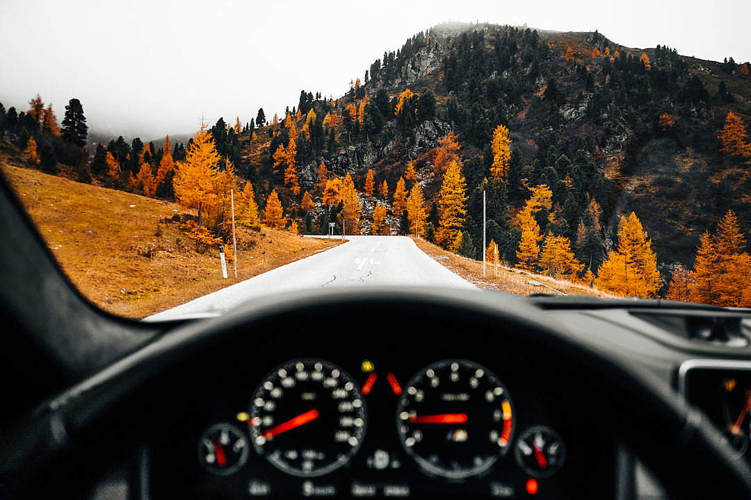 Cockpit of a Moving Car