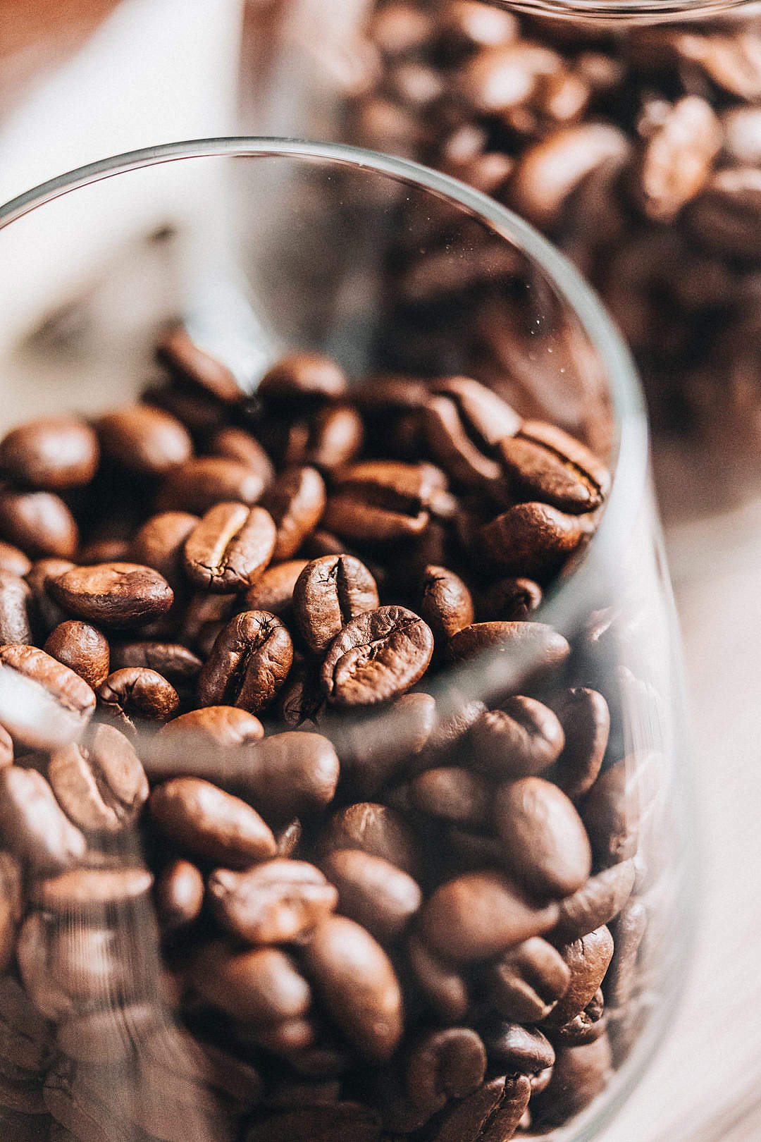 Download Coffee Beans Vertical FREE Stock Photo