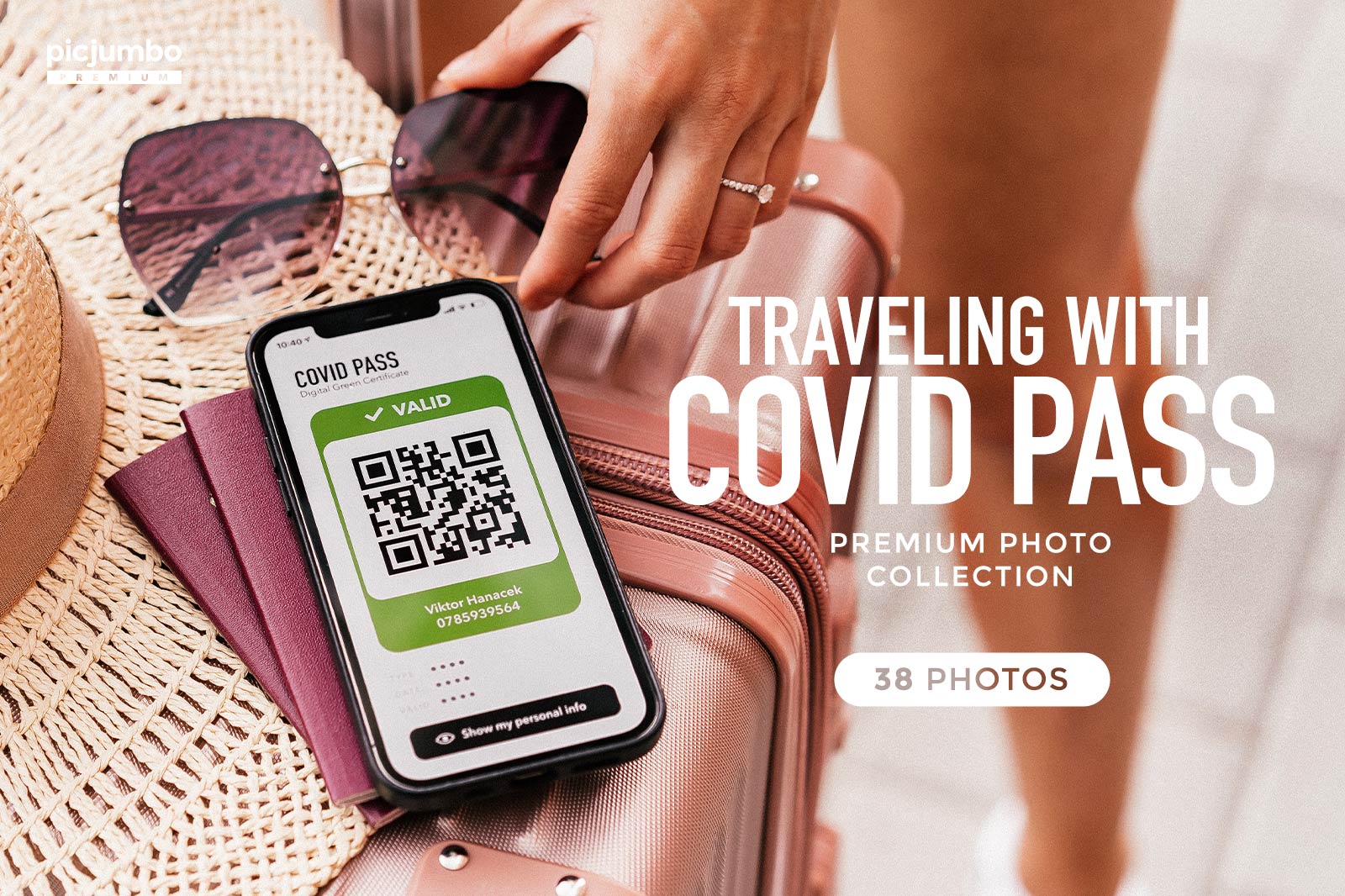 Download hi-res stock photos from our Traveling with Covid Pass PREMIUM Collection!