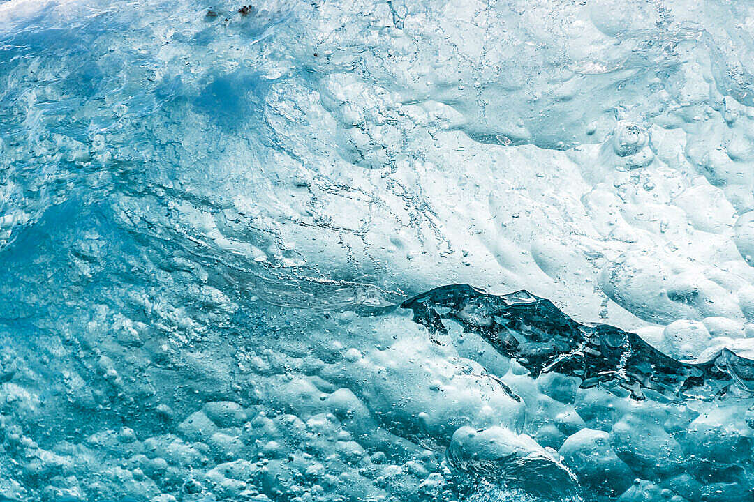 Crystal Glacier in Iceland