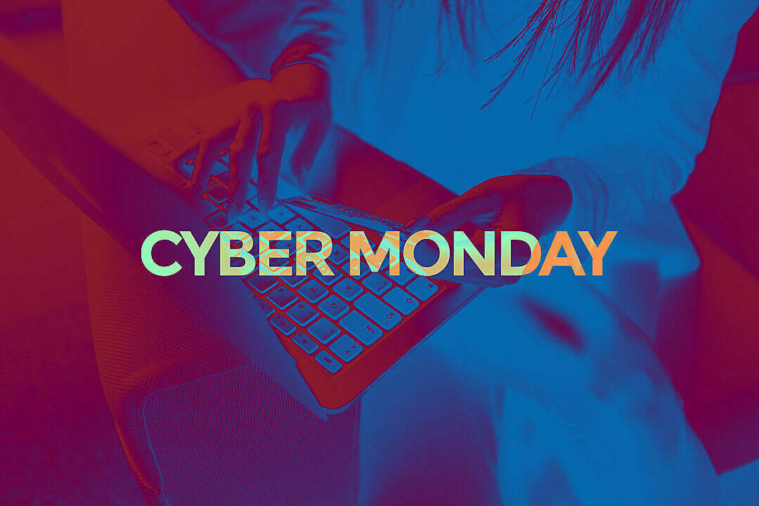 Cyber Monday Lettering