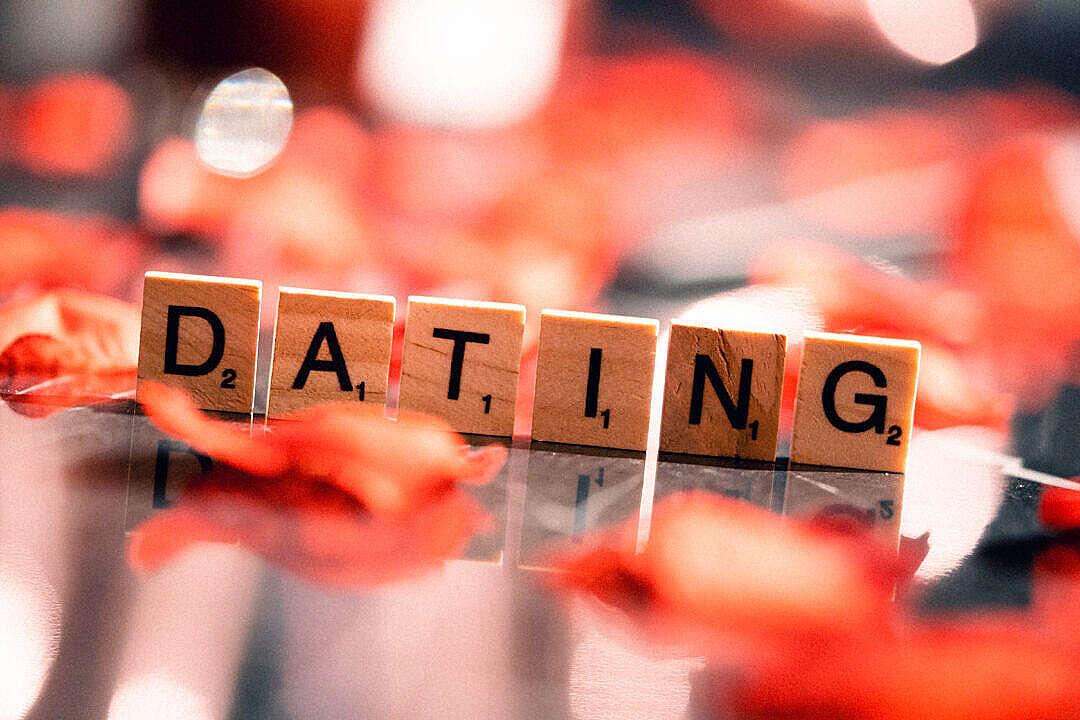 Download Dating Love Scrabble Letters FREE Stock Photo
