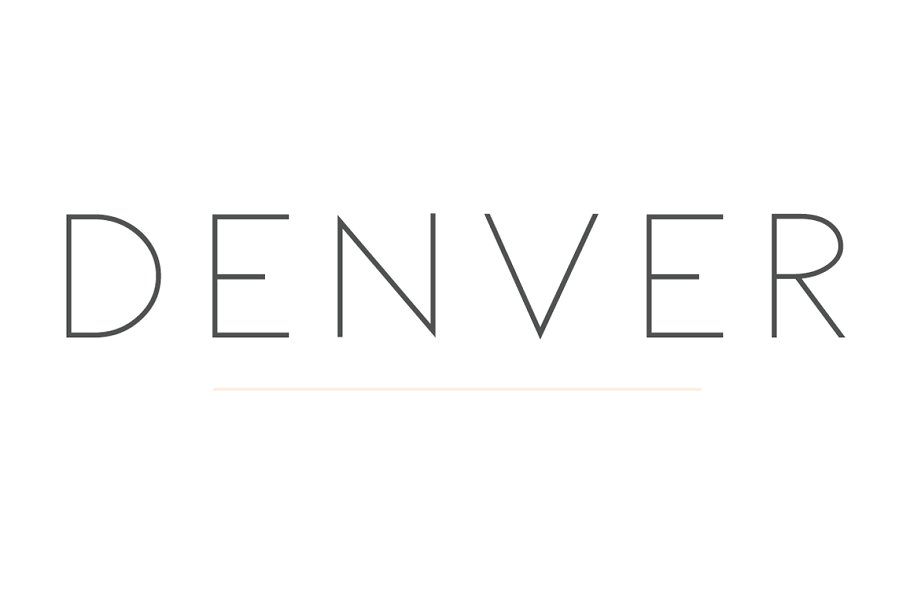 Denver Minimalistic Font