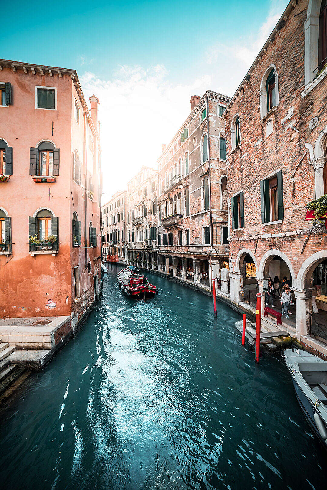 Famous Canals in Venice, Italy