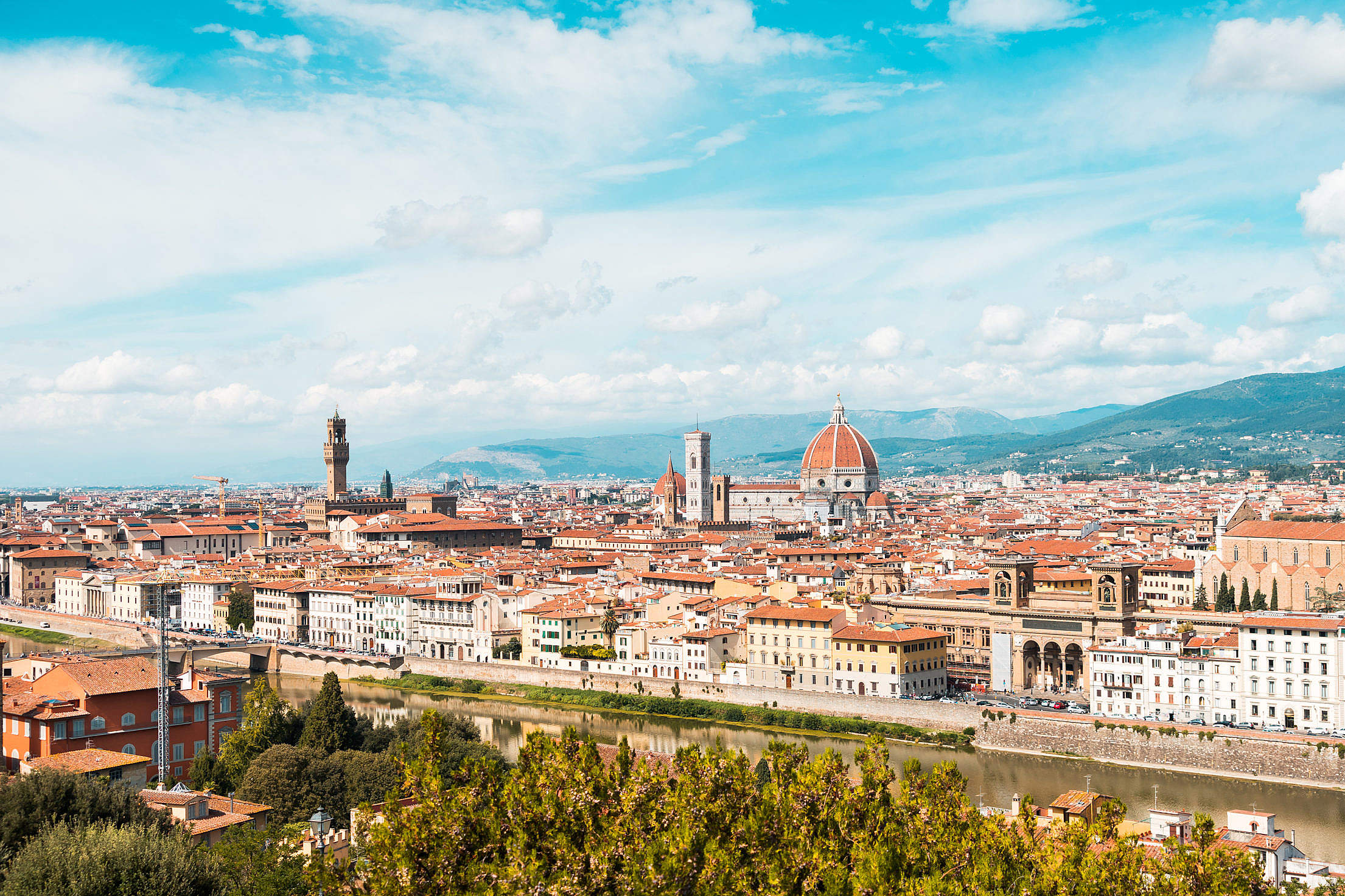 Florence in Tuscany, Italy Free Stock Photo | picjumbo