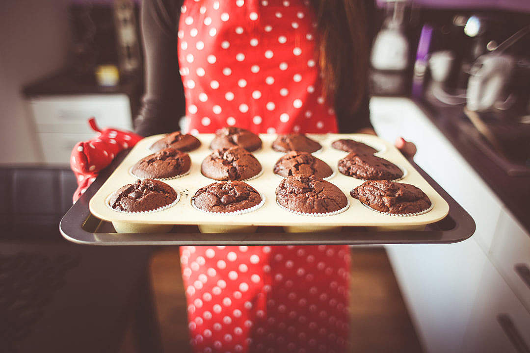 Download Freshly Baked Homemade Muffins FREE Stock Photo