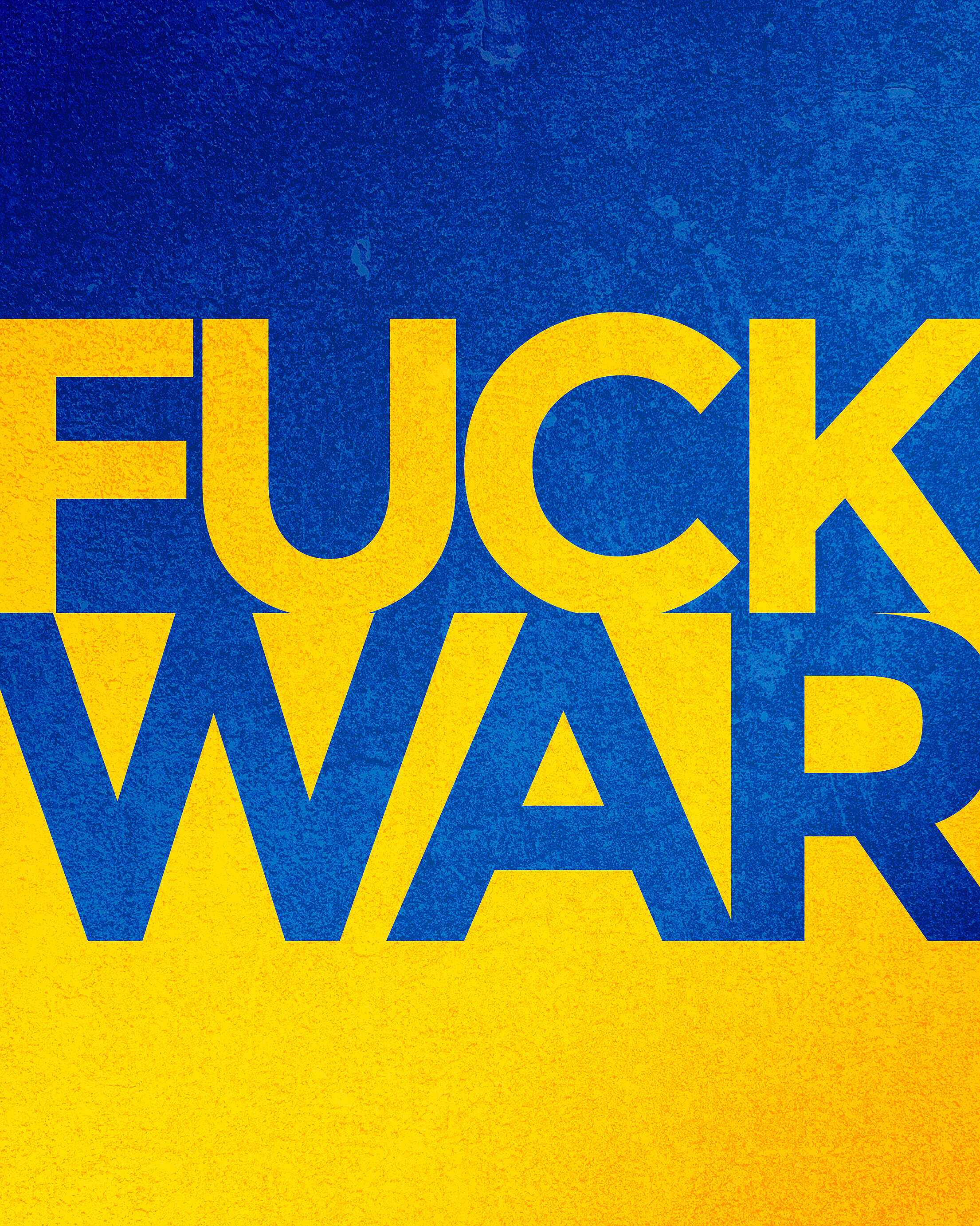 Fuck War in Ukraine Free Stock Photo