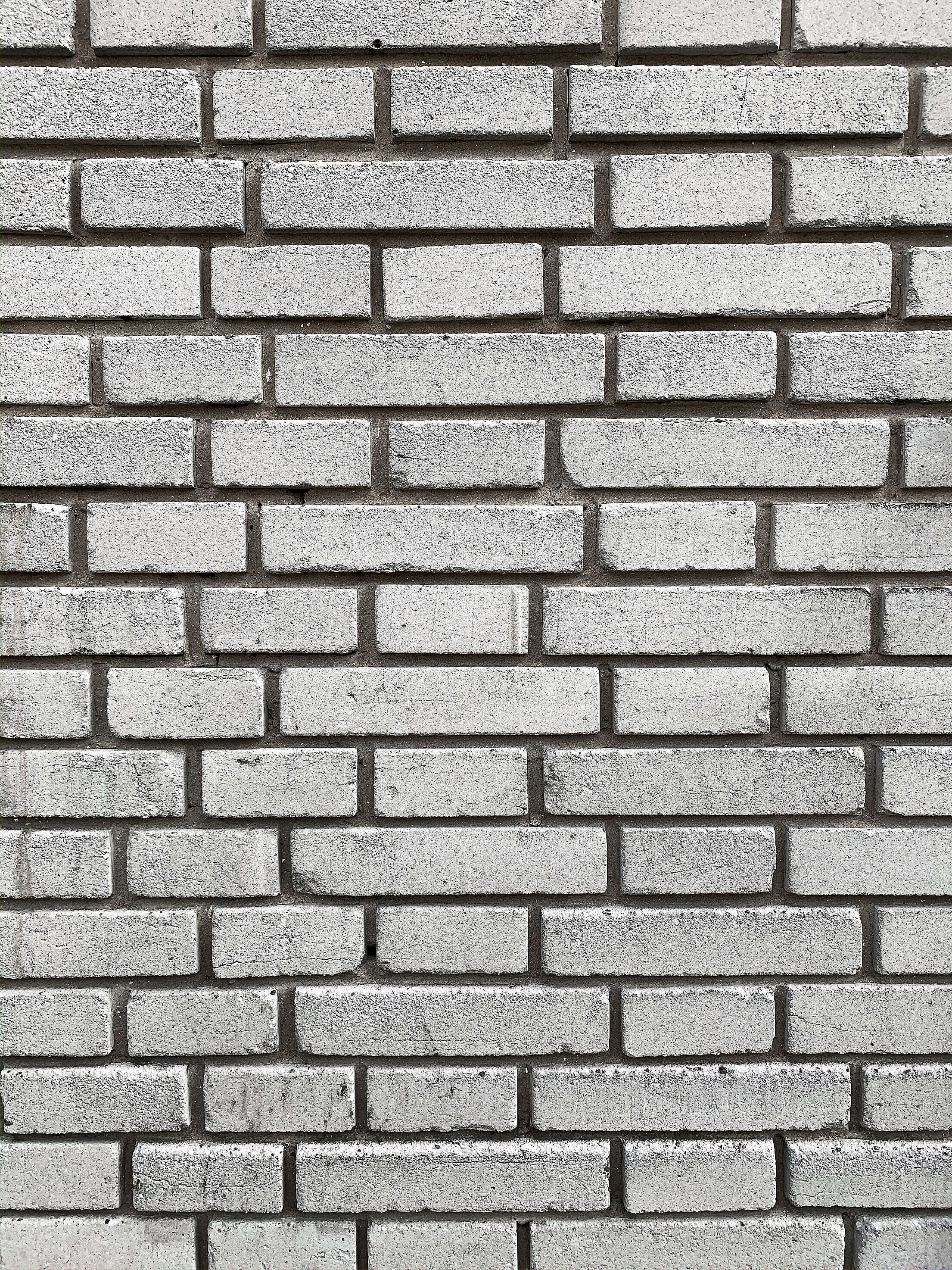 Gray Brick Wall Background Free Stock Photo