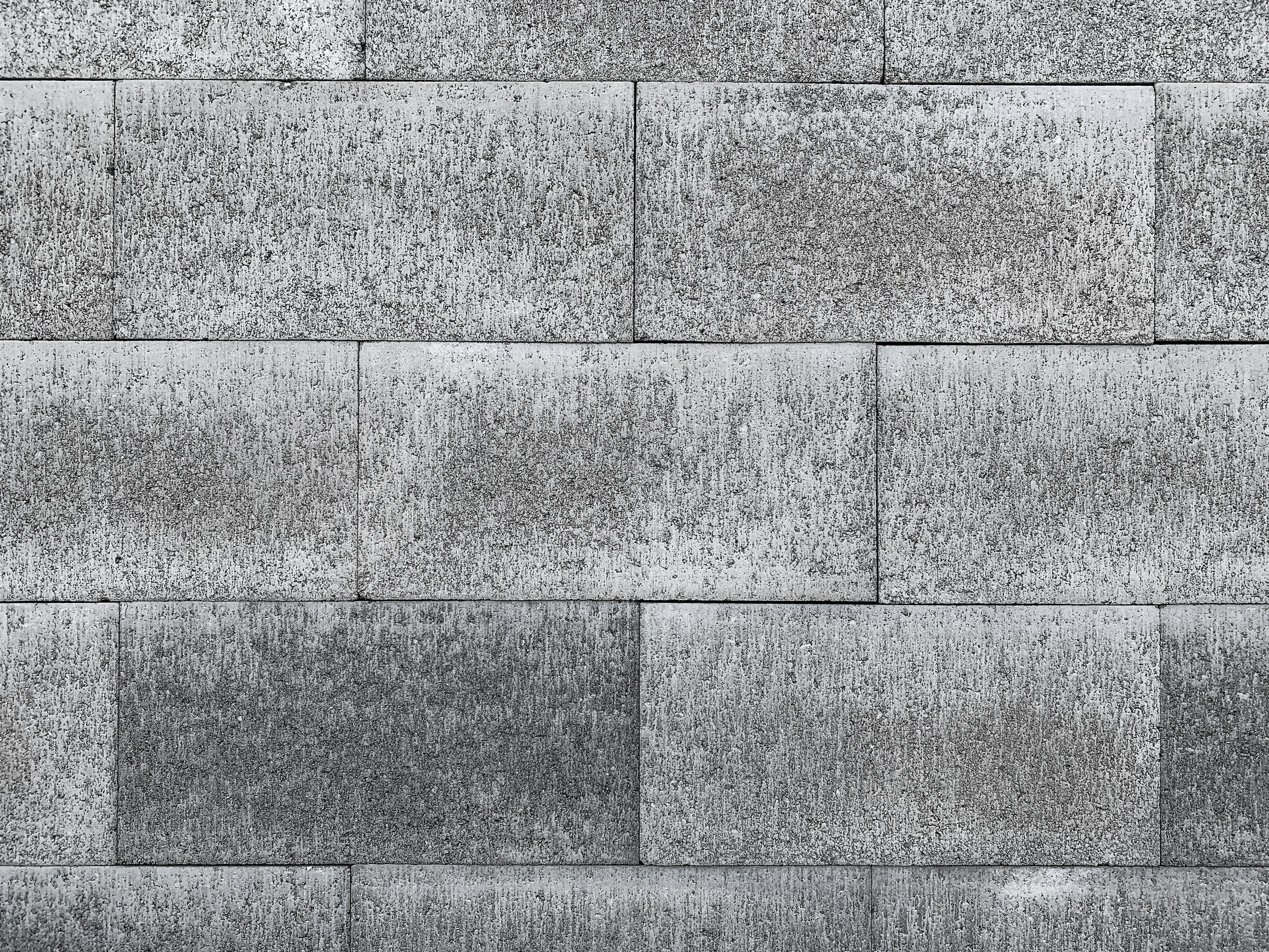 Grey Brick Wall Background Free Stock Photo | picjumbo