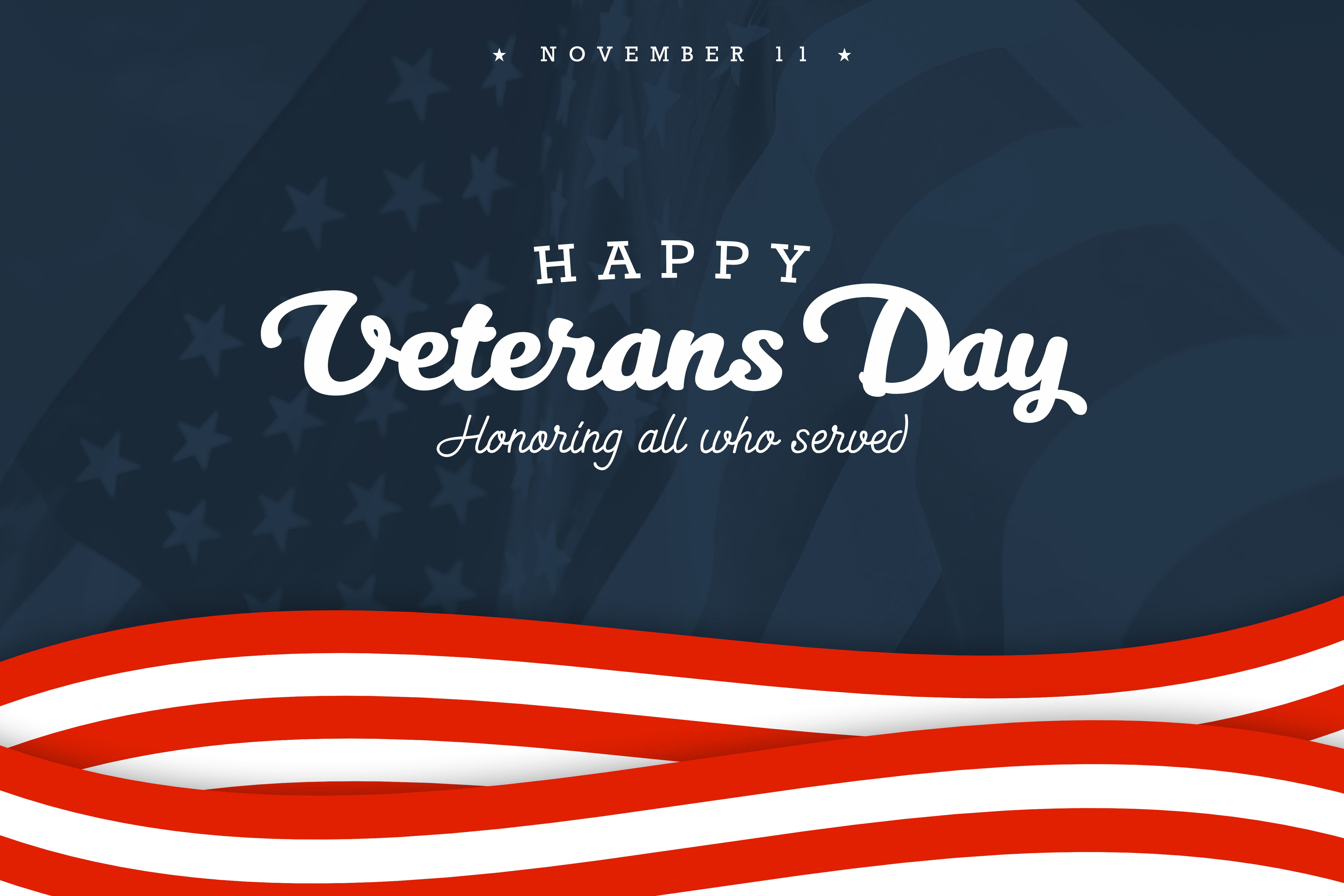 Happy Veterans Day Lettering Graphics Free Stock Photo | picjumbo