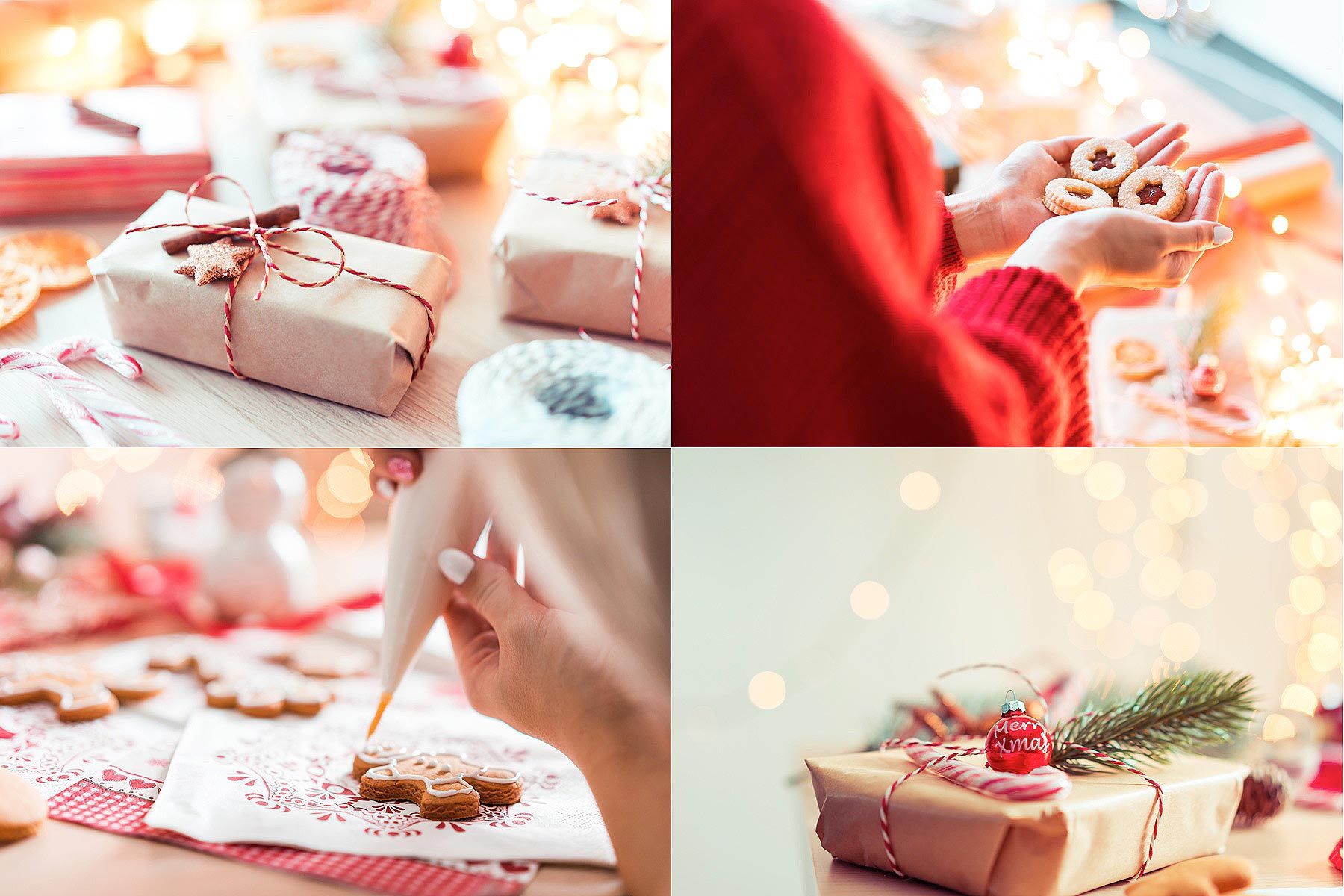 Christmas Still Life With Space For Text Free Stock Photo Picjumbo