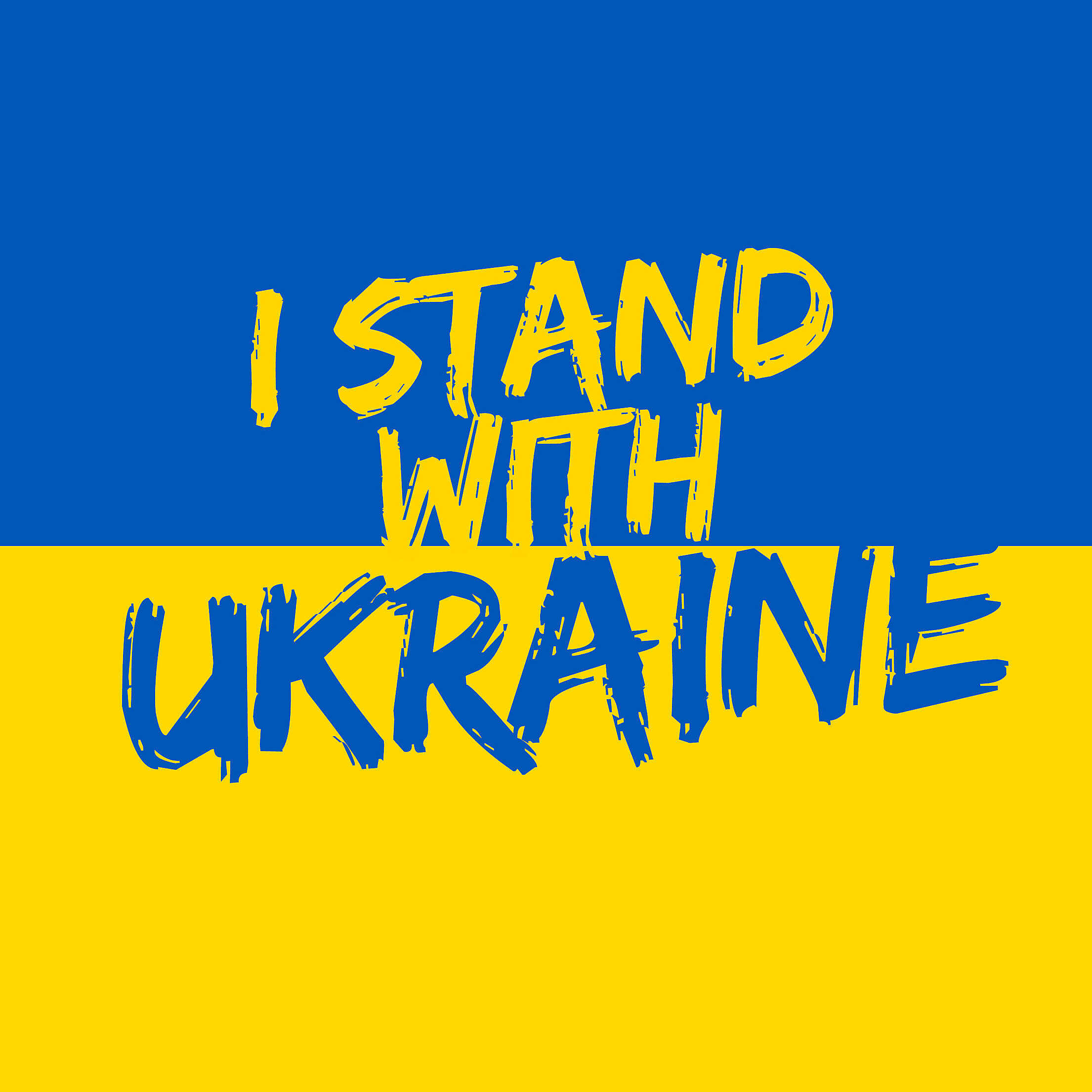 I Stand With Ukraine Profile Picture Free Stock Photo