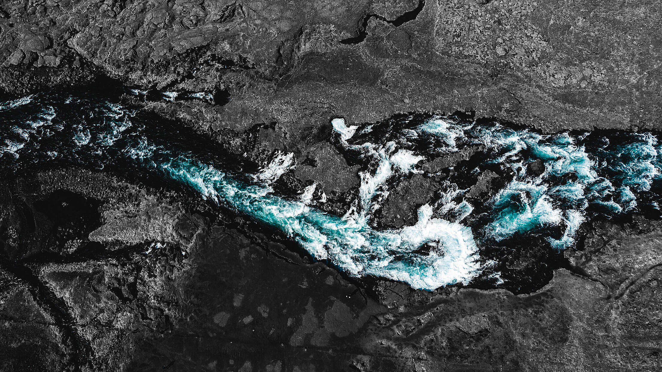 Iceland Waterfall Wallpaper Free Stock Photo