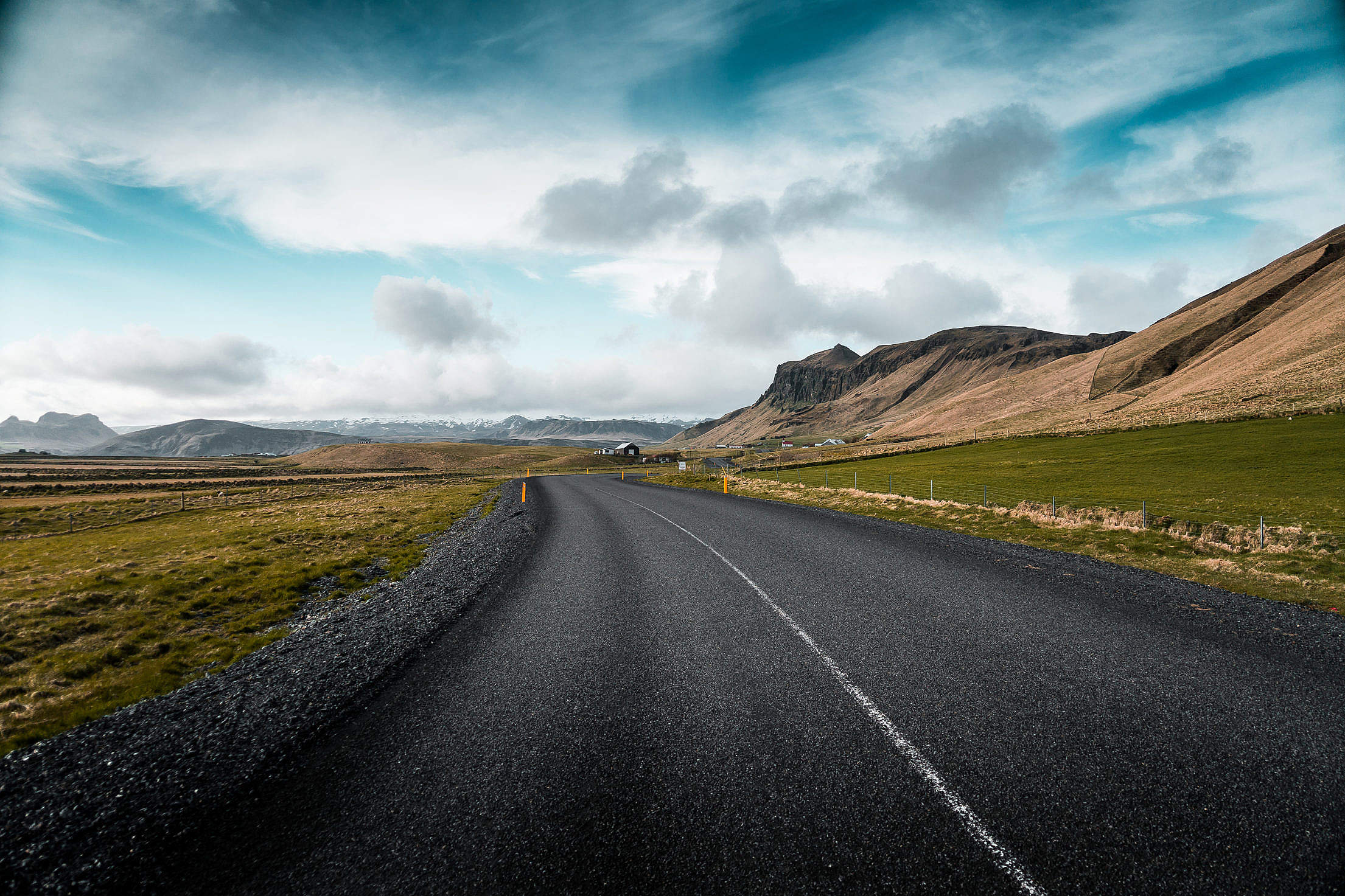 Icelandic Roads Free Stock Photo