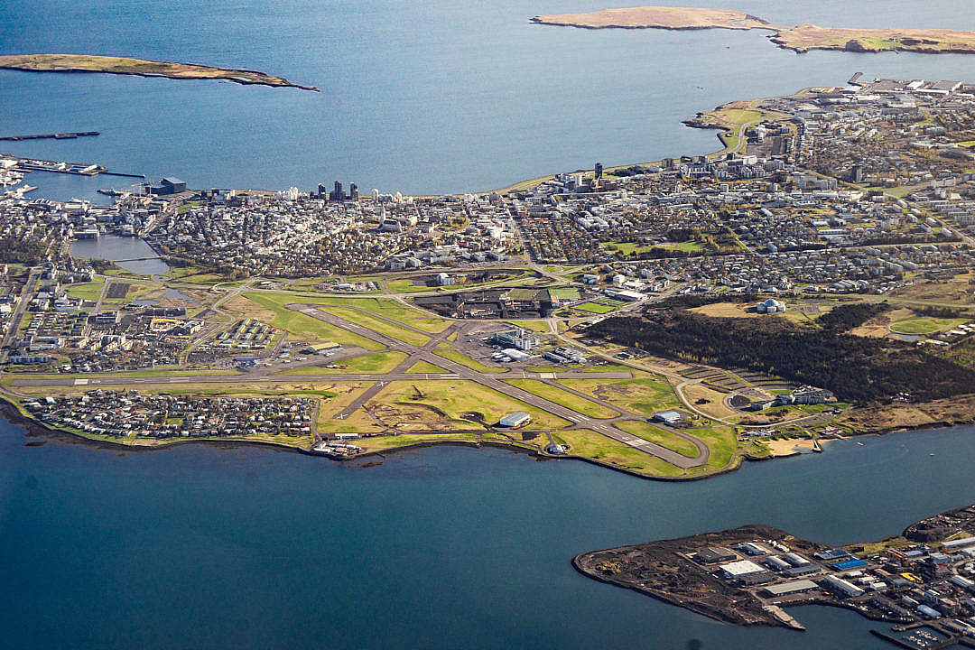 Keflavik Airport From Above