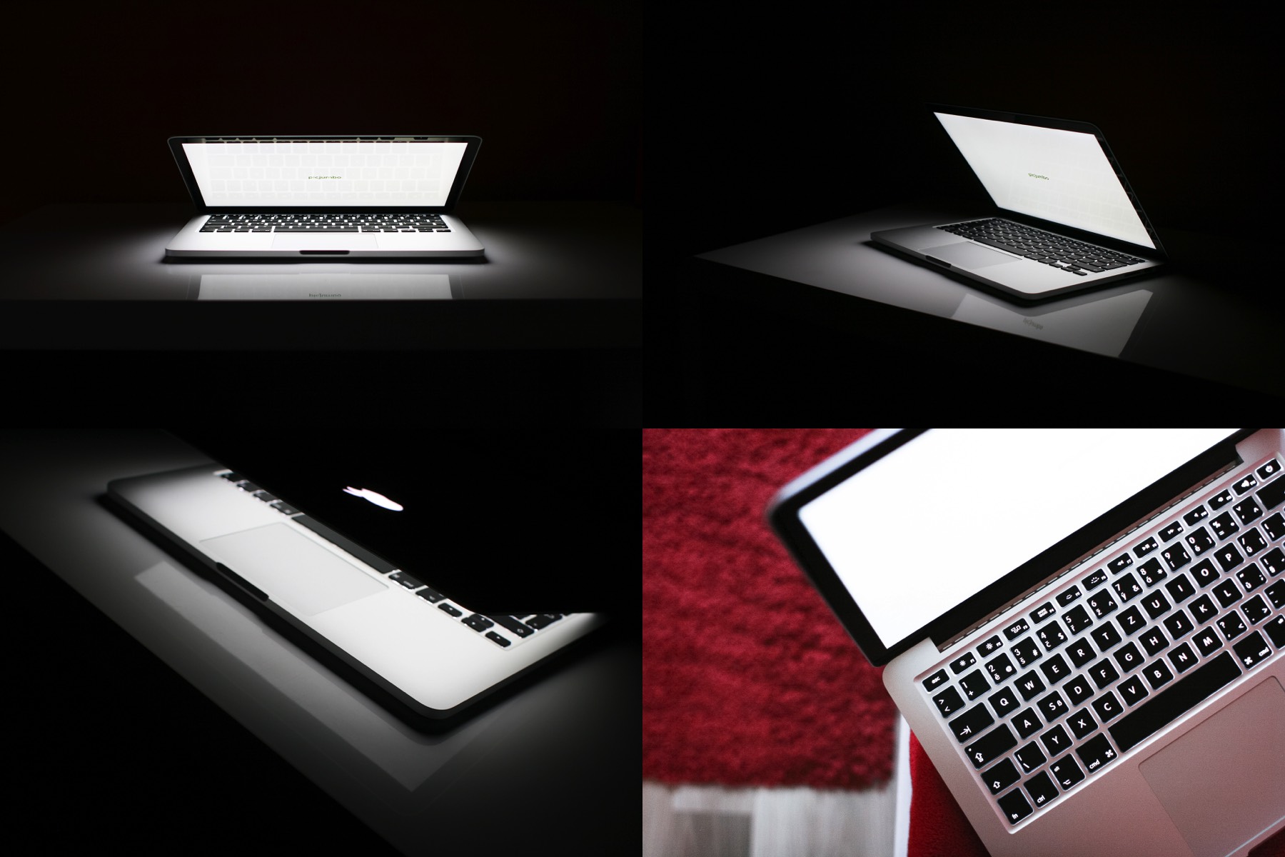 laptop at night collection preview