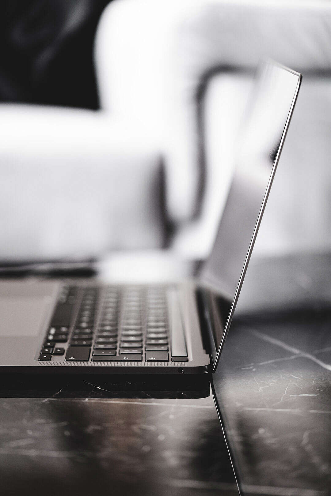 Laptop on a Luxury Desk