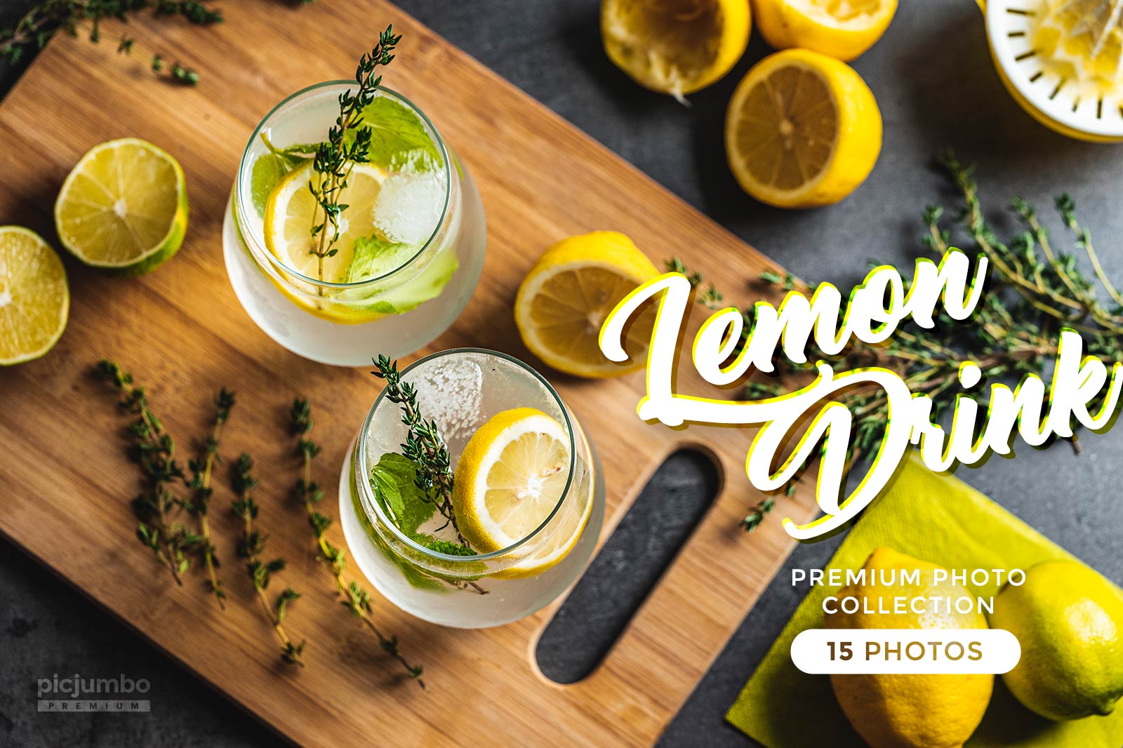 Lemon Drink Stock Photo Collection