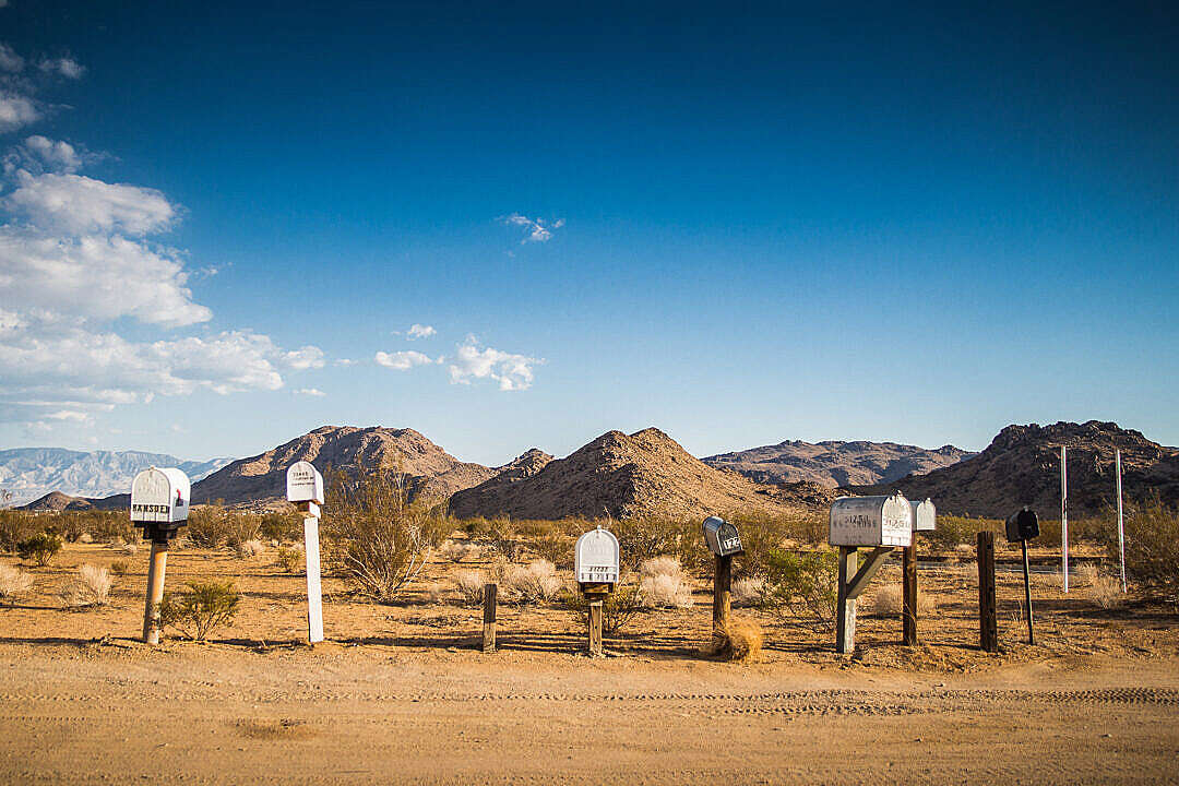 Mail Boxes On The Way To Grand Canyon