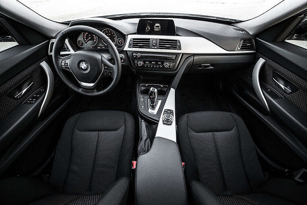 Download Modern Car Interior FREE Stock Photo