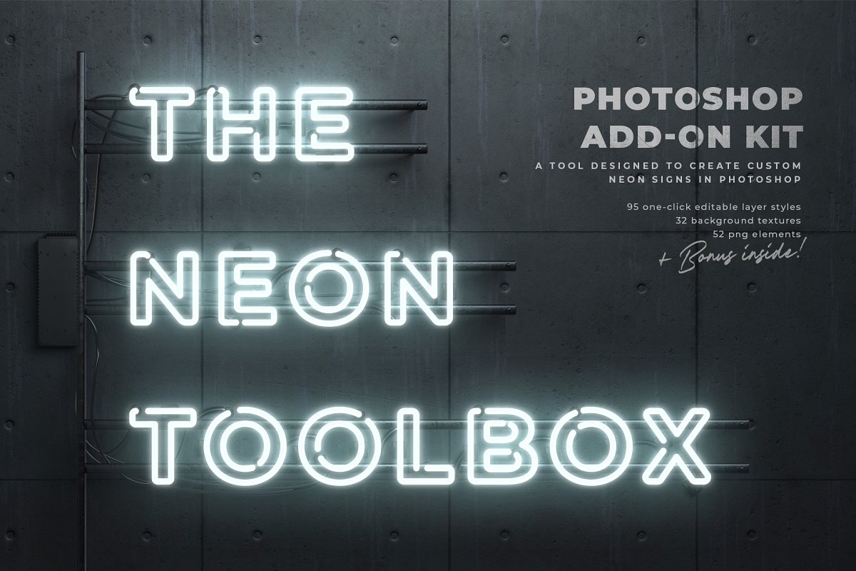 How To Create Neon Effect In Photoshop Design Resources Picjumbo