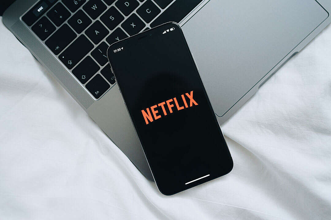 Download Netflix Smartphone App FREE Stock Photo