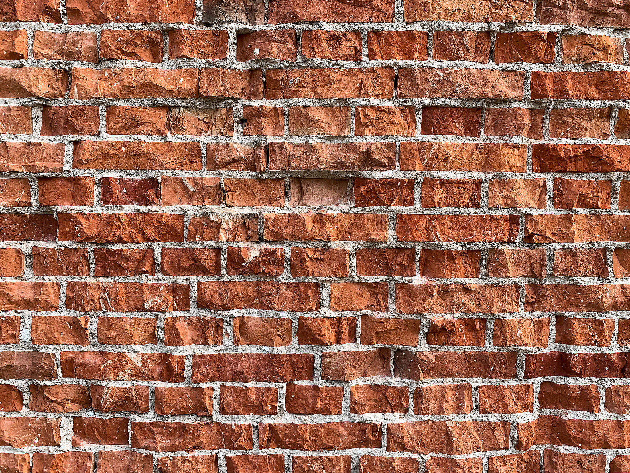 Old Brown Red Brick Wall Free Stock Photo