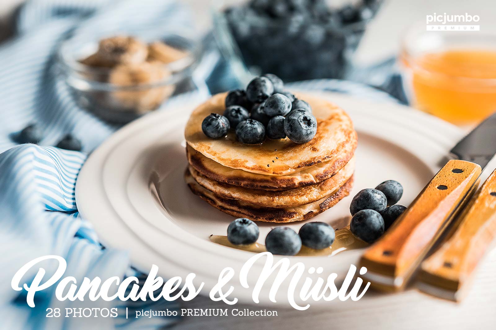 Download hi-res stock photos from our Pancakes & Müsli PREMIUM Collection!