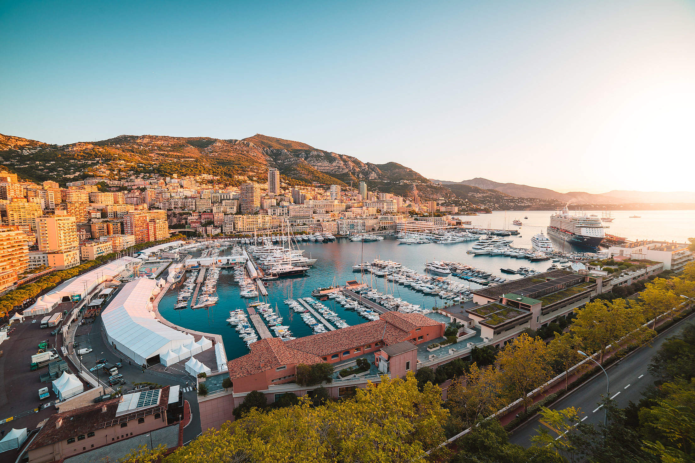 Port of Monaco Free Stock Photo