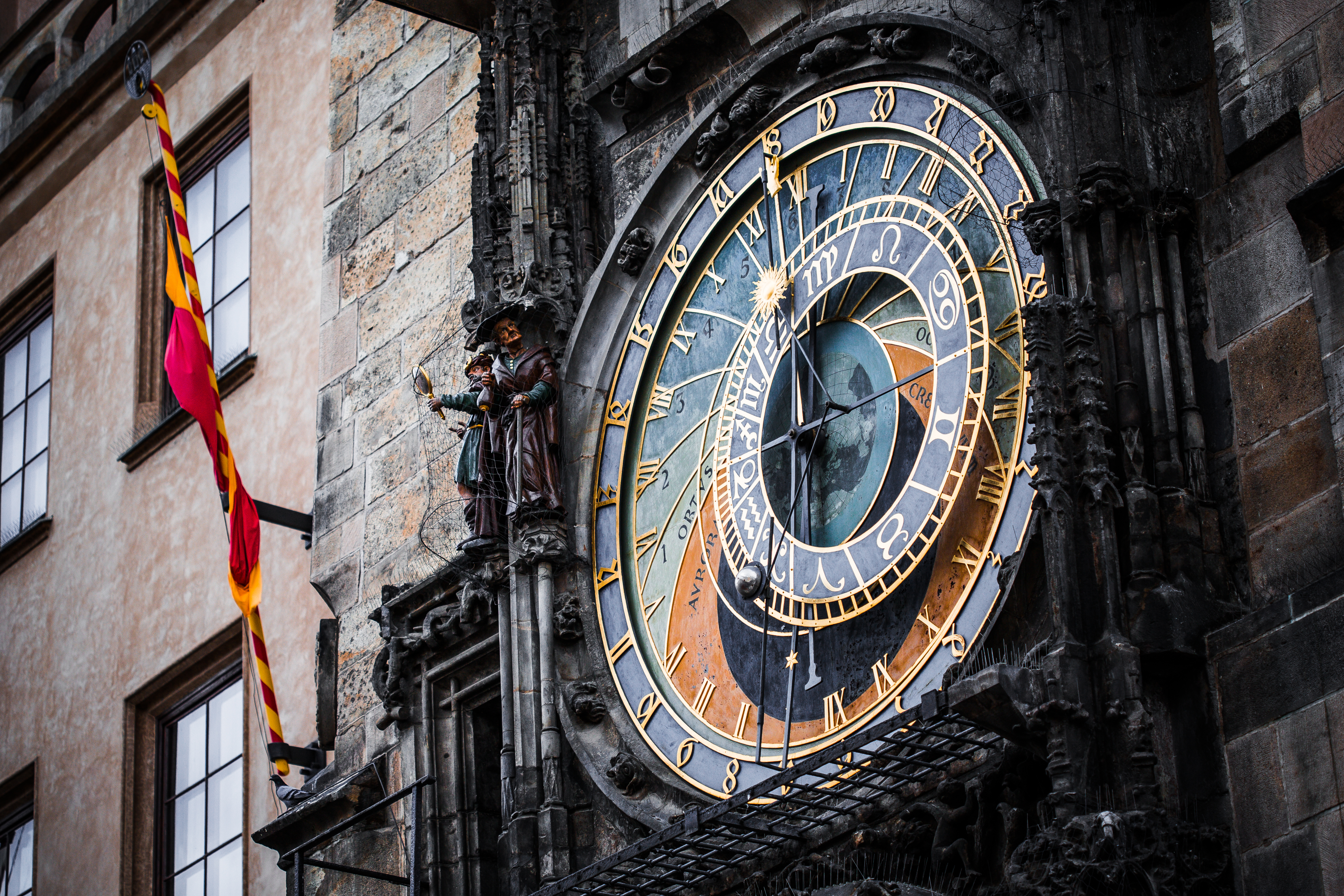 Roei uit Schrijf op Verstikkend Prague Astronomical Clock in the Old Town Square Free Stock Photo | picjumbo
