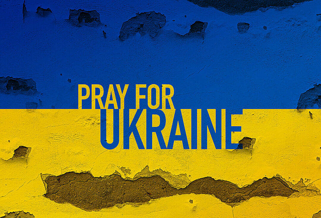 Download Pray For Ukraine Support FREE Stock Photo